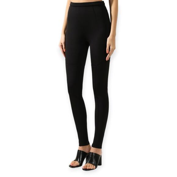 Proenza Schouler PSWL High Rise Zip Ankle Skinny Pants SIZE S Black Legging
